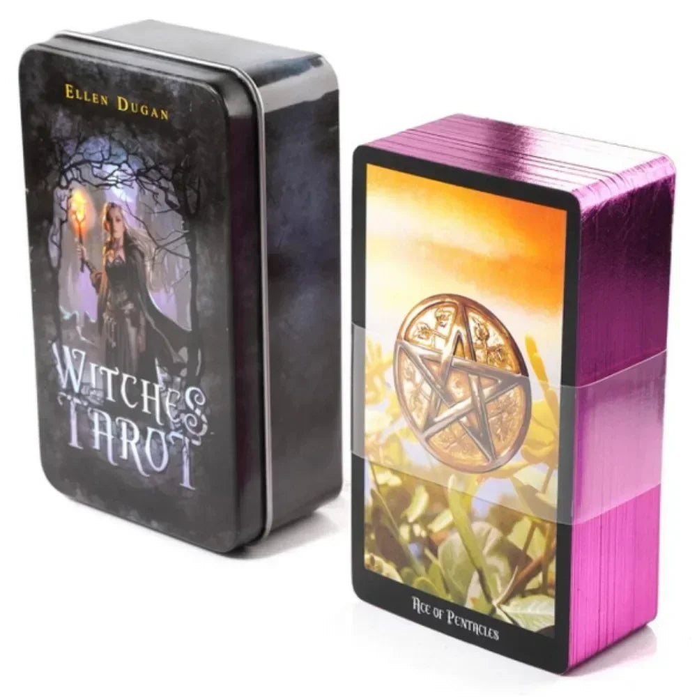 🌌🔮 Jeu de Tarot Mystique – Cartes Divinatoires pour Guidance & Intuition 🃏✨