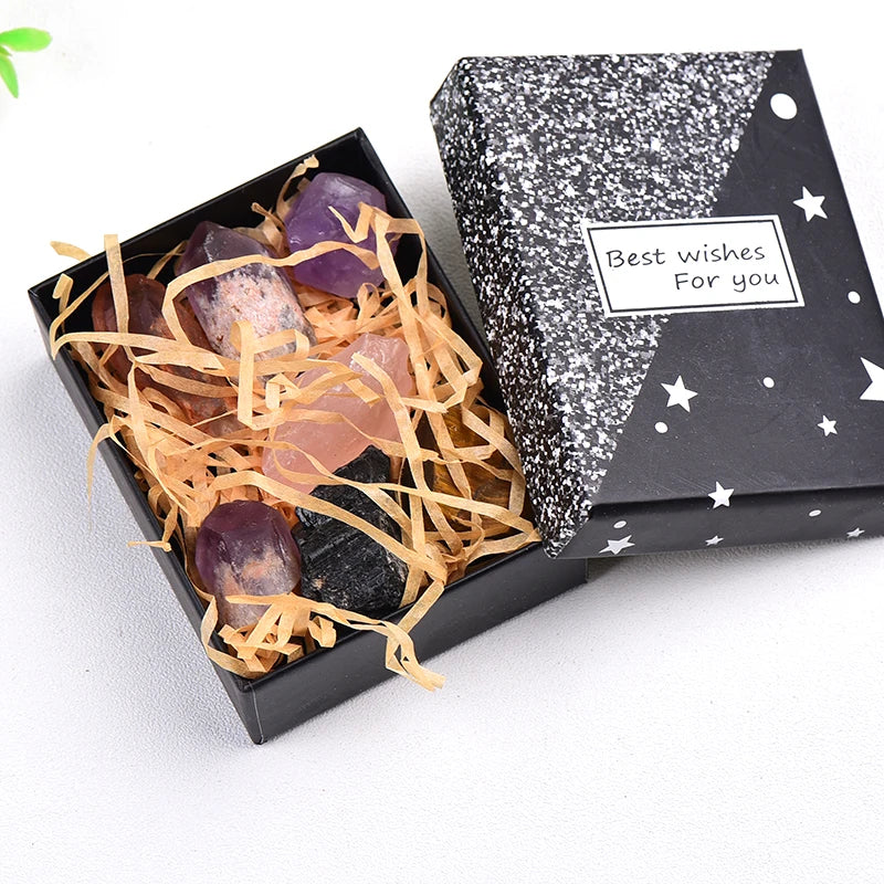 🌿💎 Lot de Pierres Naturelles Brutes 100 g – Lithothérapie & Création 🌙💫
