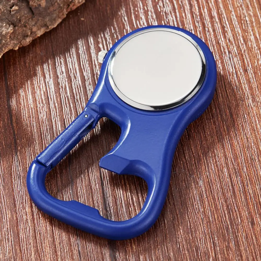 Montre quartz mousqueton pour les activités physiques extérieures Ma montre à gousset