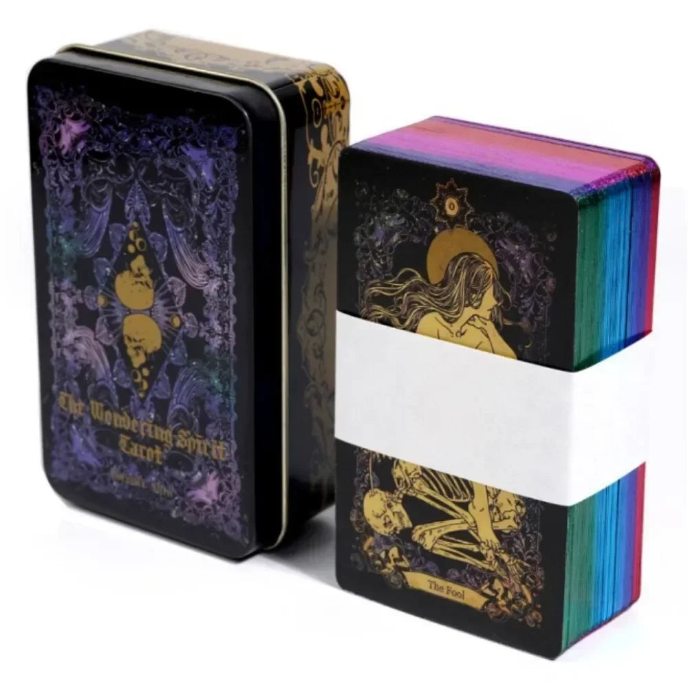 🌌🔮 Jeu de Tarot Mystique – Cartes Divinatoires pour Guidance & Intuition 🃏✨