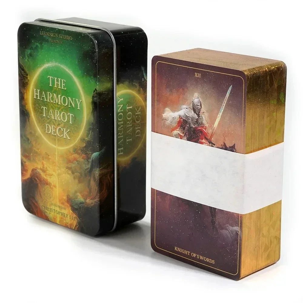 🌌🔮 Jeu de Tarot Mystique – Cartes Divinatoires pour Guidance & Intuition 🃏✨