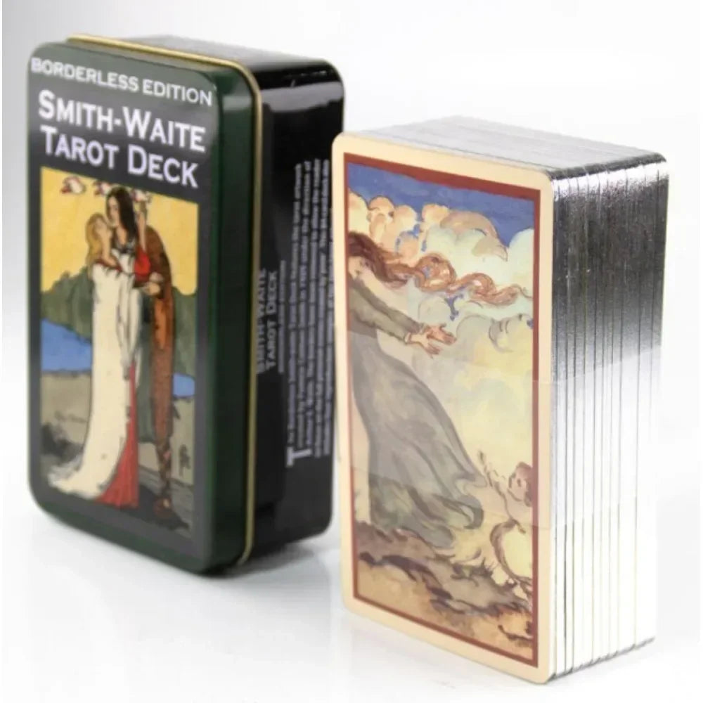 🌌🔮 Jeu de Tarot Mystique – Cartes Divinatoires pour Guidance & Intuition 🃏✨