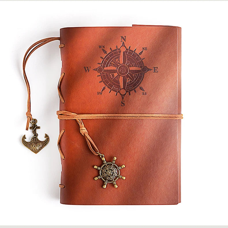 📖🧭 Carnet en Cuir Rechargeable – L’Allié des Explorateurs & Voyageurs 🌍✈️