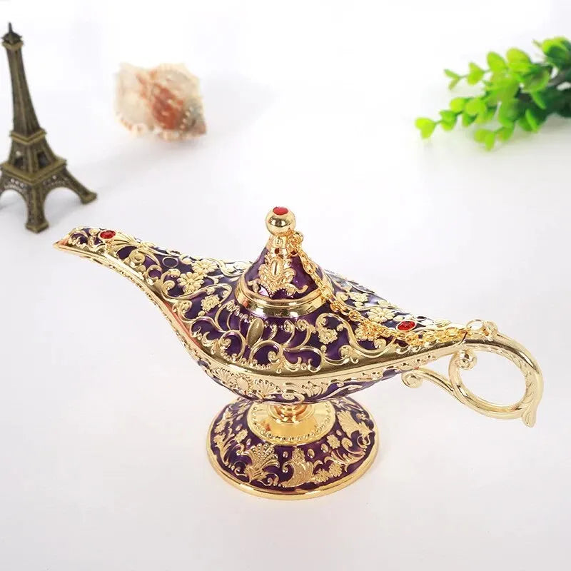 🧞‍♂️🌙 Lampe d’Aladdin & Yasmin – Objet Décoratif & Fantaisie Mystique 🪔✨