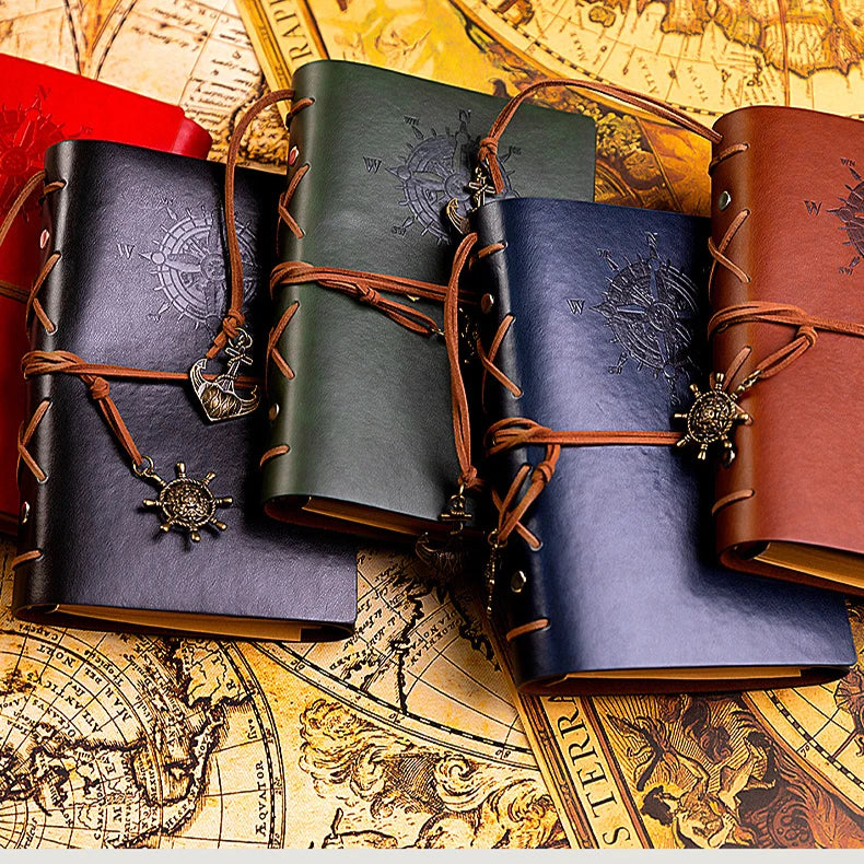 📖🧭 Carnet en Cuir Rechargeable – L’Allié des Explorateurs & Voyageurs 🌍✈️