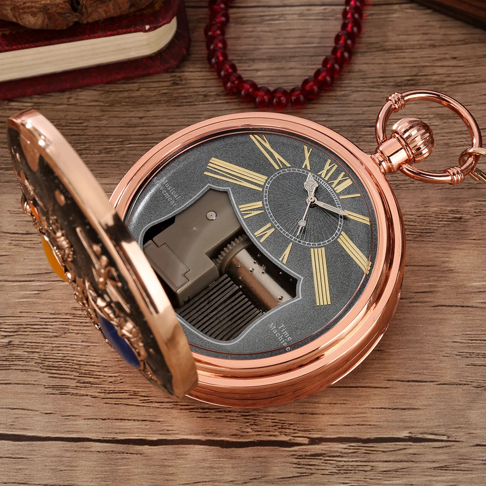 Montre à gousset musicale surprise Montre à gousset