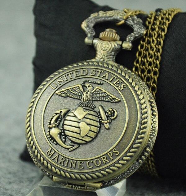 Montre à gousset à quartz "mMarine corps" United States Ma montre à gousset