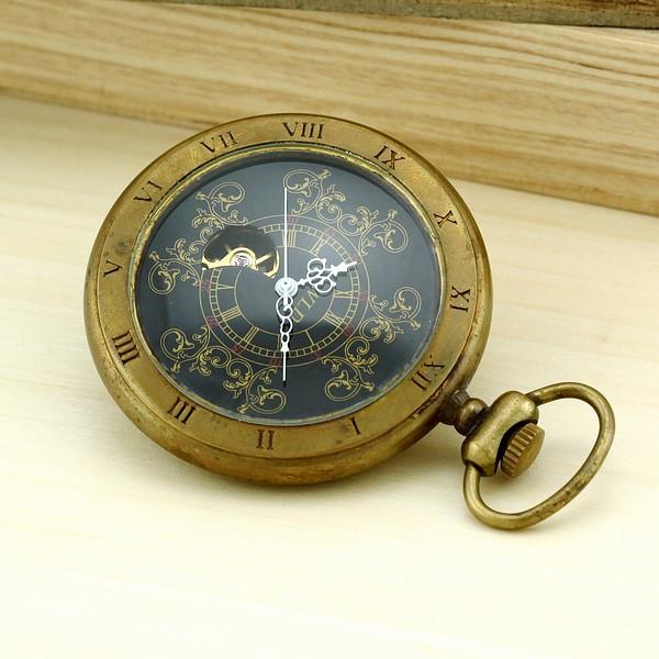 Montre à gousset mécanique à remontage manuel cuivre anciens Ma montre à gousset