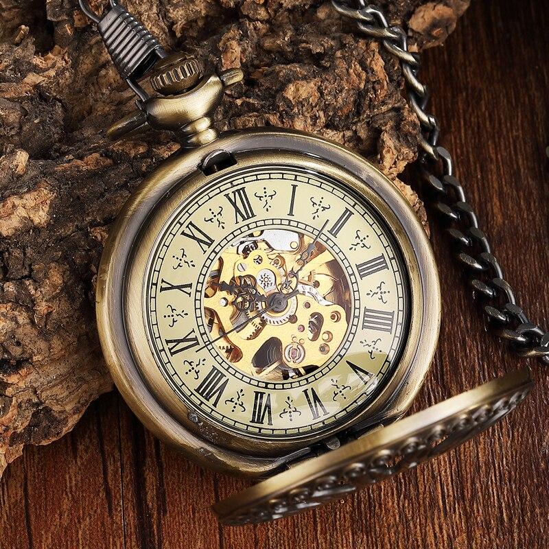 Montre à gousset mécanique automatique à remontage par balancier Ma montre à gousset