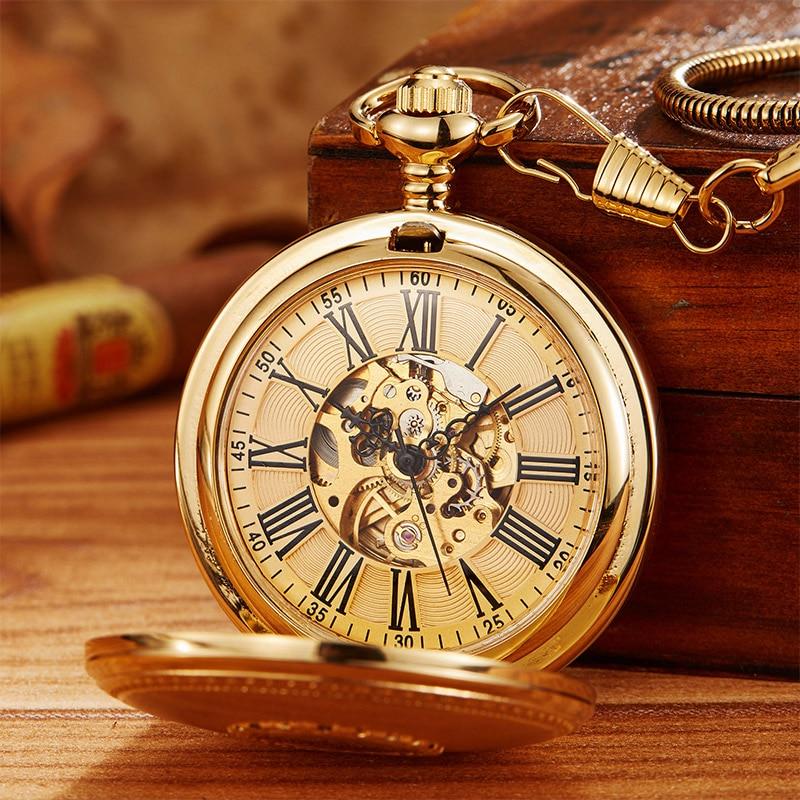 Montre à gousset mécanique automatique à remontage par balancier Ma montre à gousset
