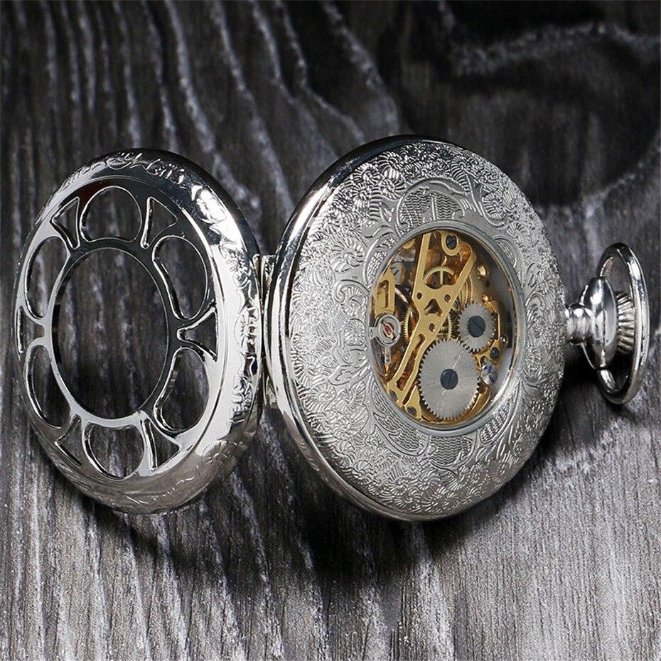 Montre à gousset mouvement  apparents par fenêtre en hardlex Ma montre à gousset