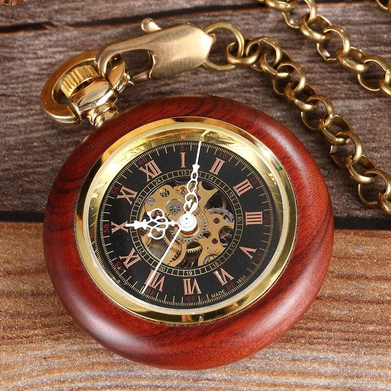 Montre à gousset mouvement à remontage manuel et boitier bois Ma montre à gousset